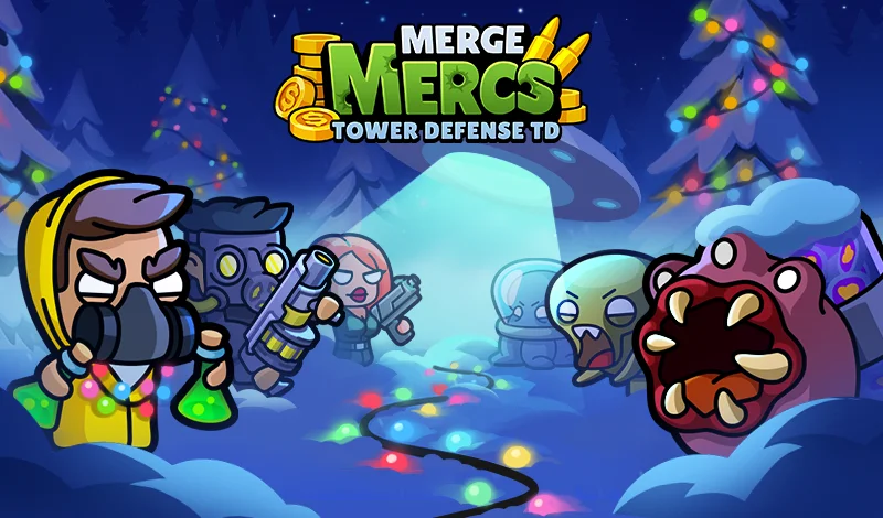 Merge Mercs: Tower Defense TD