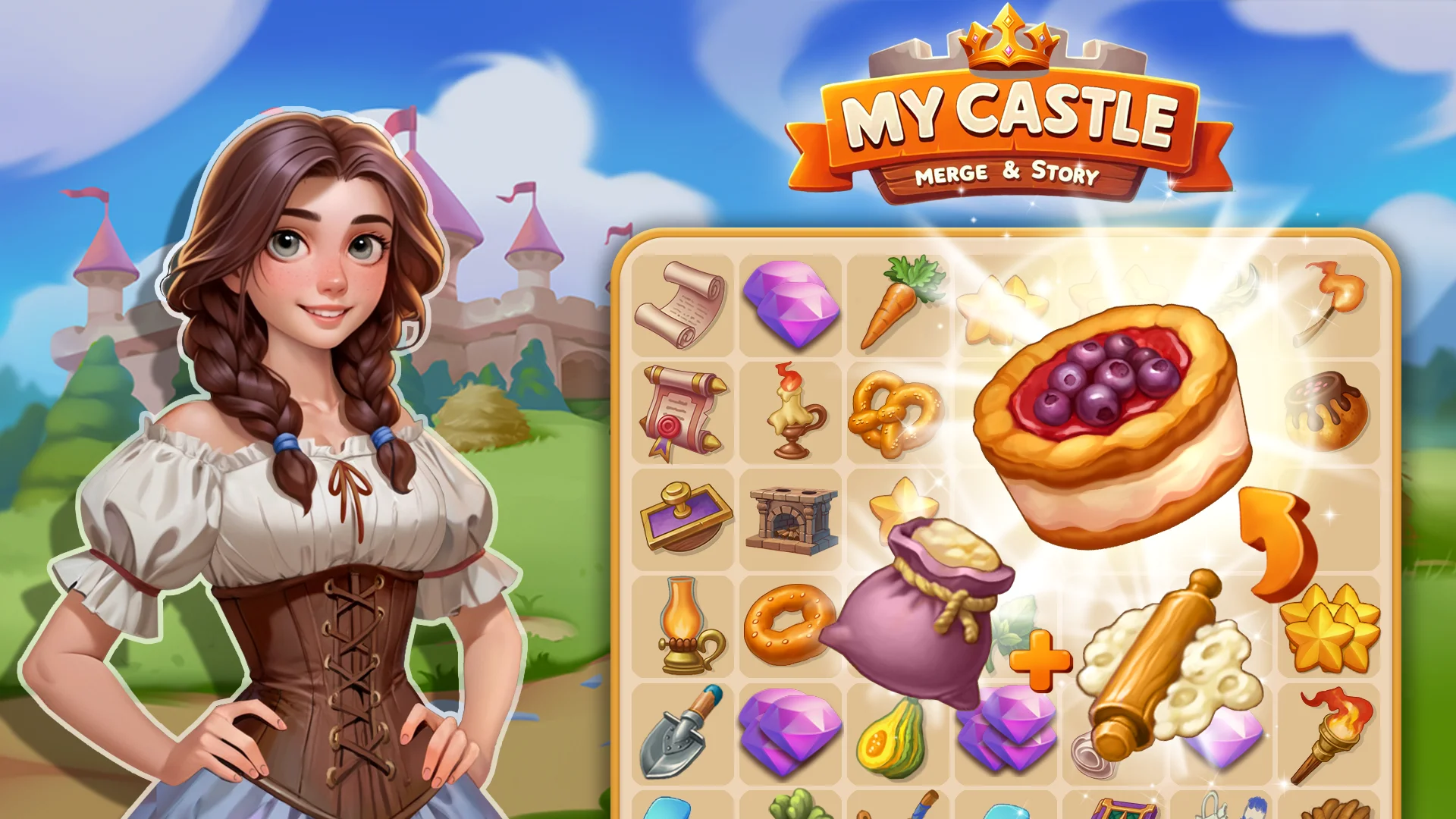 My Castle. Merge & Story